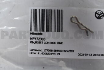 FUSO MF472303 PIN,HOIST CONTROL LI