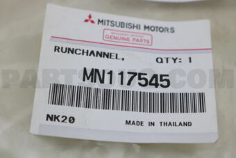 Mitsubishi MN117545 RUNCHANNEL,F/DR WDO