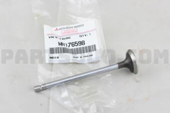 Mitsubishi MN176598 VALVE,EXHAUST