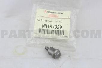 Mitsubishi MN187029 BOLT,TIMING CHAIN TRAIN