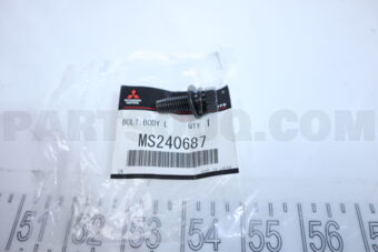 Mitsubishi MS240687 BOLT,BODY LOOSE PANEL