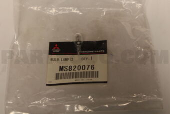 BULB,LAMP(24V) MS820076 | Mitsubishi Parts | PartSouq