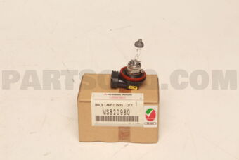 BULBFR FOG LAMP MS820980 | Mitsubishi Parts | PartSouq
