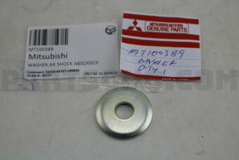 Mitsubishi MT100389 WASHER,RR SHOCK ABSORBER