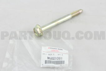 BOLT,BACK DOOR PANEL MU001081 | Mitsubishi Parts | PartSouq