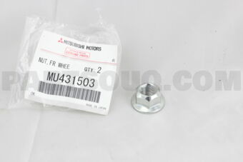 Mitsubishi MU431503 NUT,FR WHEEL HUB