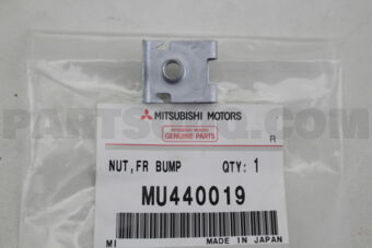 Mitsubishi MU440019 NUT,FR BUMPER