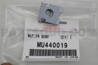 Mitsubishi MU440019 NUT,FR BUMPER