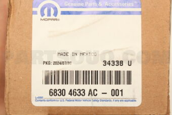 Mopar 68304633AC SWITCH HEADLAMP