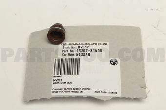 Musashi MV212 VALVE STEM SEAL