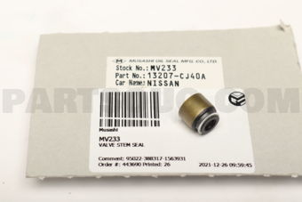 Musashi MV233 VALVE STEM SEAL