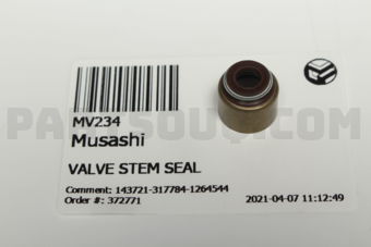 Musashi MV234 VALVE STEM SEAL