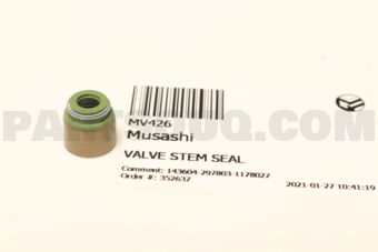 Musashi MV426 VALVE STEM SEAL