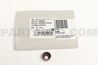 Musashi MV605 VALVE STEM SEAL