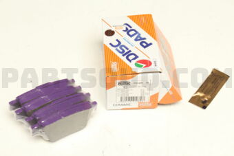 NIBK PN1239 BRAKE PAD RR AVENSIS COROLLA VERSO PREVIA
