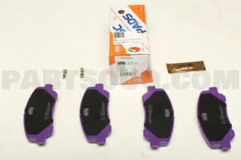 NIBK PN1527 BRAKE PAD ESTIMA/ESTIMA T/L /ESTIMA HYBRID/ALPHARD/VELFIRE 2006-2016 FR