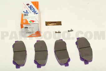 NIBK PN1527 BRAKE PAD ESTIMA/ESTIMA T/L /ESTIMA HYBRID/ALPHARD/VELFIRE 2006-2016 FR