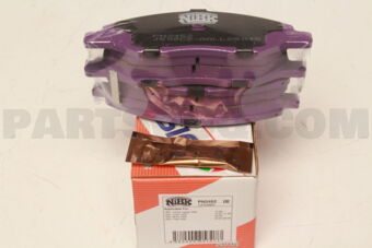 NIBK PN2452 BRAKE PAD FR BLUEBIRD SYLPHY 1500 MICRA TIDA