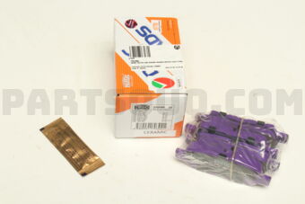 NIBK PN2466 BRAKE PAD RR JUKE MURANO MAXIMA SENTRA TIDA X-TRIAL ALTIMA 2500