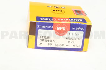 NPR SWN30154ZZ025 PISTON RING SET