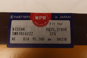 NPR SWN30162ZZSTD RING PISTON SET STD VQ35HR