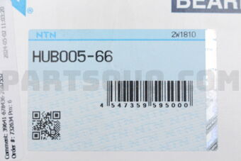 NTN HUB00566 RWI INTEGRA-B18B/C/ZC