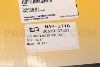 Napco 3061037J21 CMC/ 30610-37J21-NAP