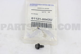 Nissan 011210043U SCREW
