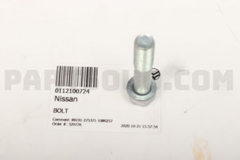 Nissan 0112100724 BOLT