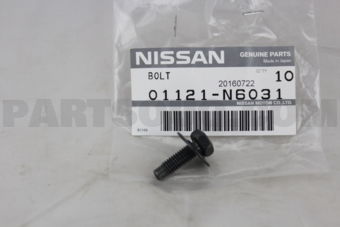 Nissan 01121N6031 BOLT