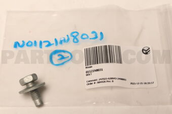 Nissan 01121N8031 BOLT