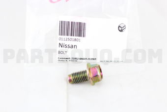 Nissan 0112501801 BOLT