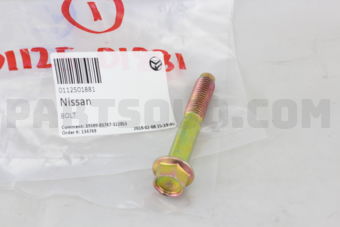 Nissan 0112501881 BOLT