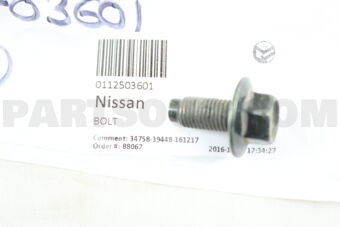 Nissan 0112503601 BOLT
