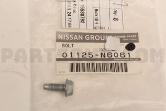 Nissan 01125N6061 BOLT