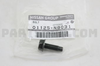Nissan 01125N8031 BOLT