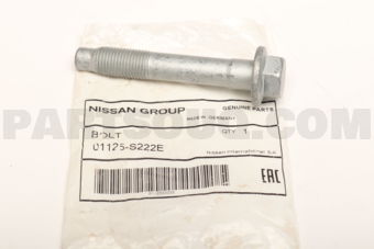 Nissan 01125S222E BOLT