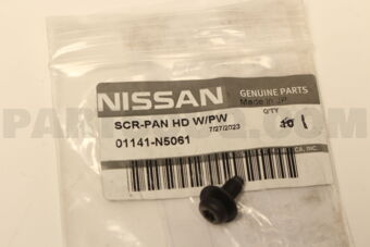 Nissan 01141N5061 SCREW
