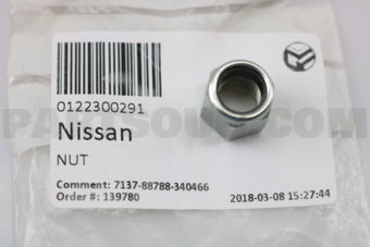 Nissan 0122300291 NUT