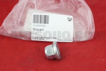 Nissan 0122500032 NUT