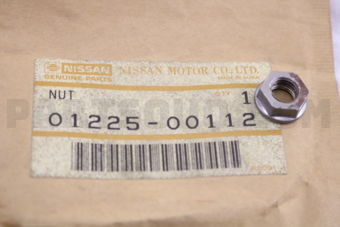 Nissan 0122500112 NUT-LOCK,ROCKER PIVOT SCREW
