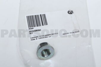 Nissan 0122500261 NUT