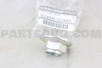 Nissan 0122500591 NUT-LOCK,FRONT WHEEL BEARING