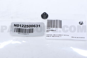 Nissan 0122500631 NUT