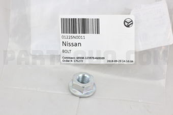 Nissan 01225N0011 BOLT