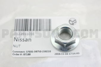 Nissan 01225S101E NUT