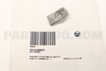 Nissan 012410002E NUT-SPRING