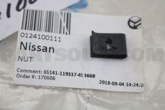 Nissan 0124100111 NUT