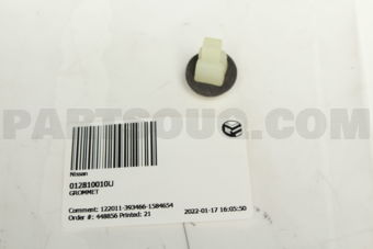 Nissan 012810010U GROMMET