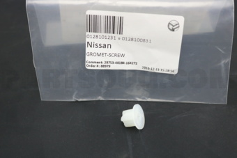 Nissan 0128100831 GROMMET